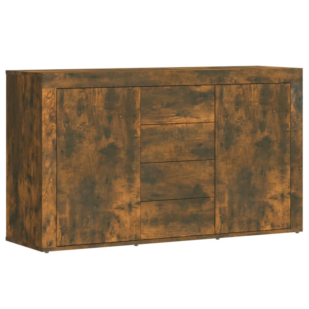 Sideboard Räuchereiche 120x36x69 cm Holzwerkstoff - Pazzar.ch