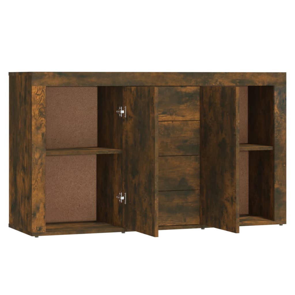 Sideboard Räuchereiche 120x36x69 cm Holzwerkstoff - Pazzar.ch