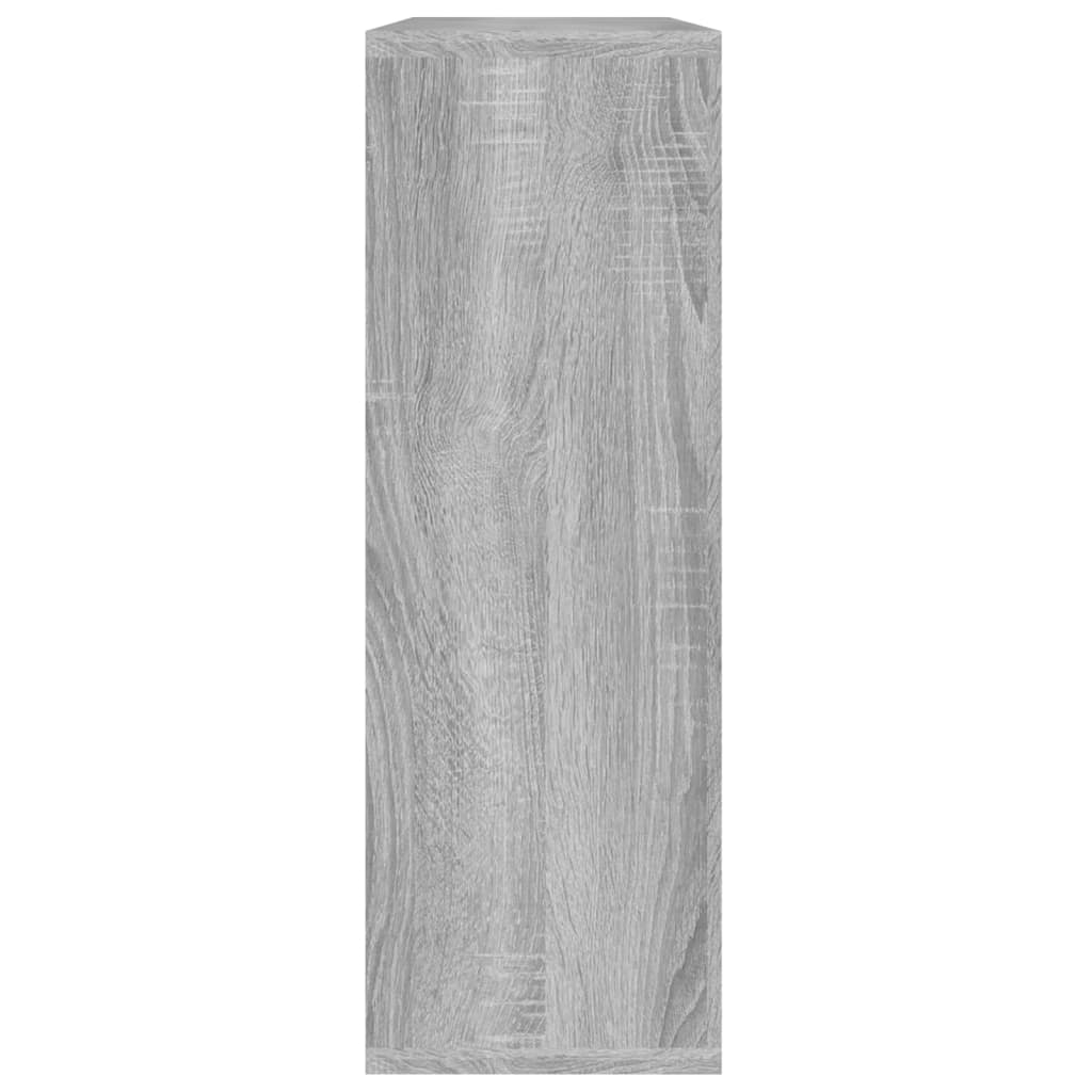 Wandregal Grau Sonoma 104x20x58,5 cm Holzwerkstoff - Pazzar.ch