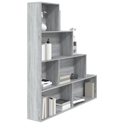 Bücherregal Grau Sonoma 155x24x160 cm - Pazzar.ch