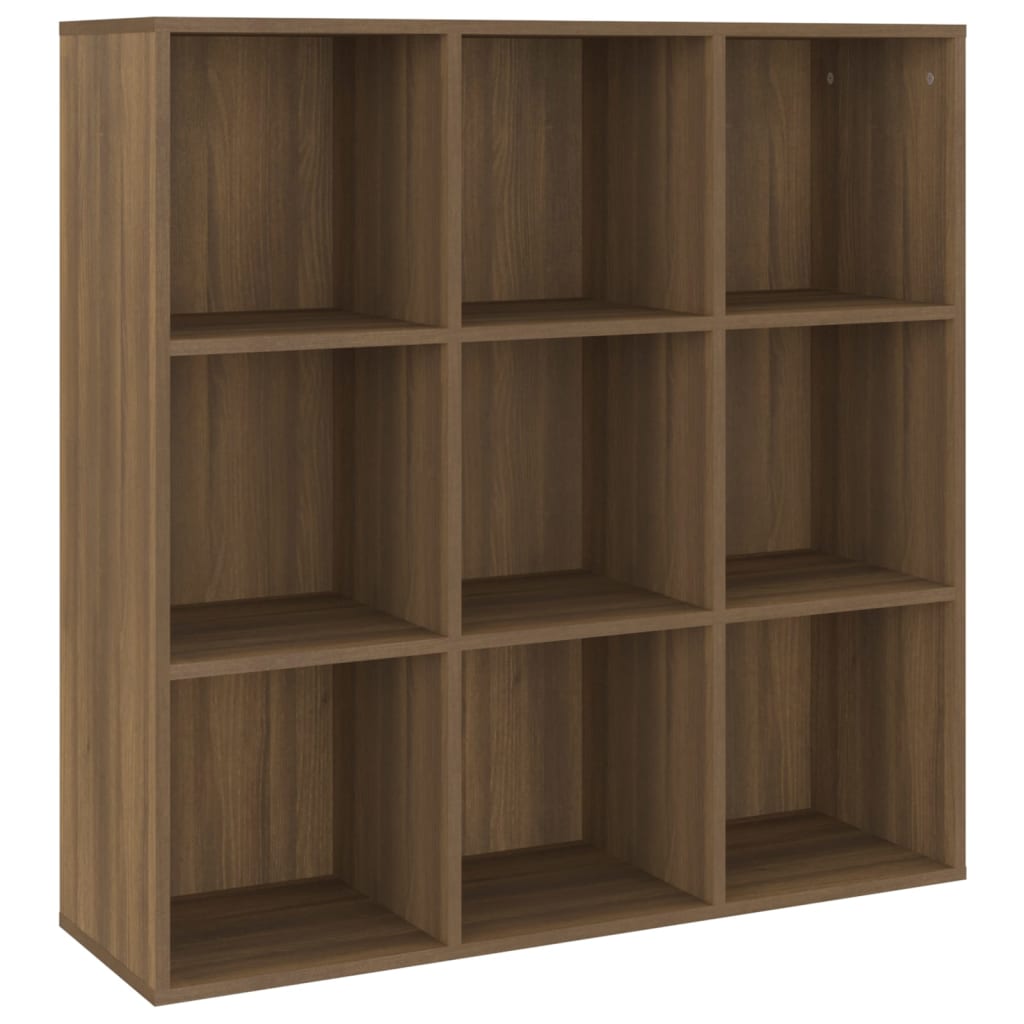 Bücherschrank Braun Eichen-Optik 98x29x97,5 cm - Pazzar.ch