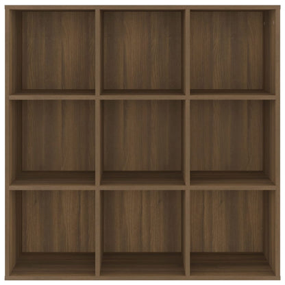 Bücherschrank Braun Eichen-Optik 98x29x97,5 cm - Pazzar.ch