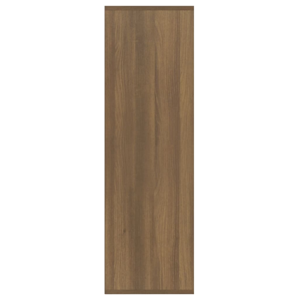 Bücherschrank Braun Eichen-Optik 98x29x97,5 cm - Pazzar.ch