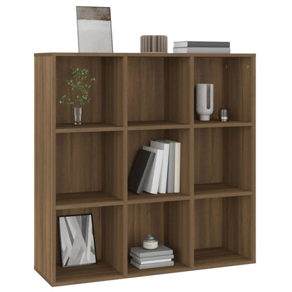 Bücherschrank Braun Eichen-Optik 98x29x97,5 cm - Pazzar.ch