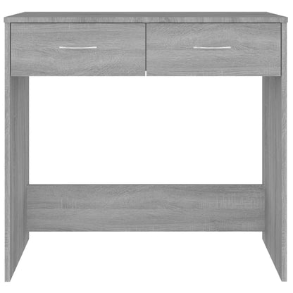 Schreibtisch Grau Sonoma 80x40x75 cm Holzwerkstoff - Pazzar.ch