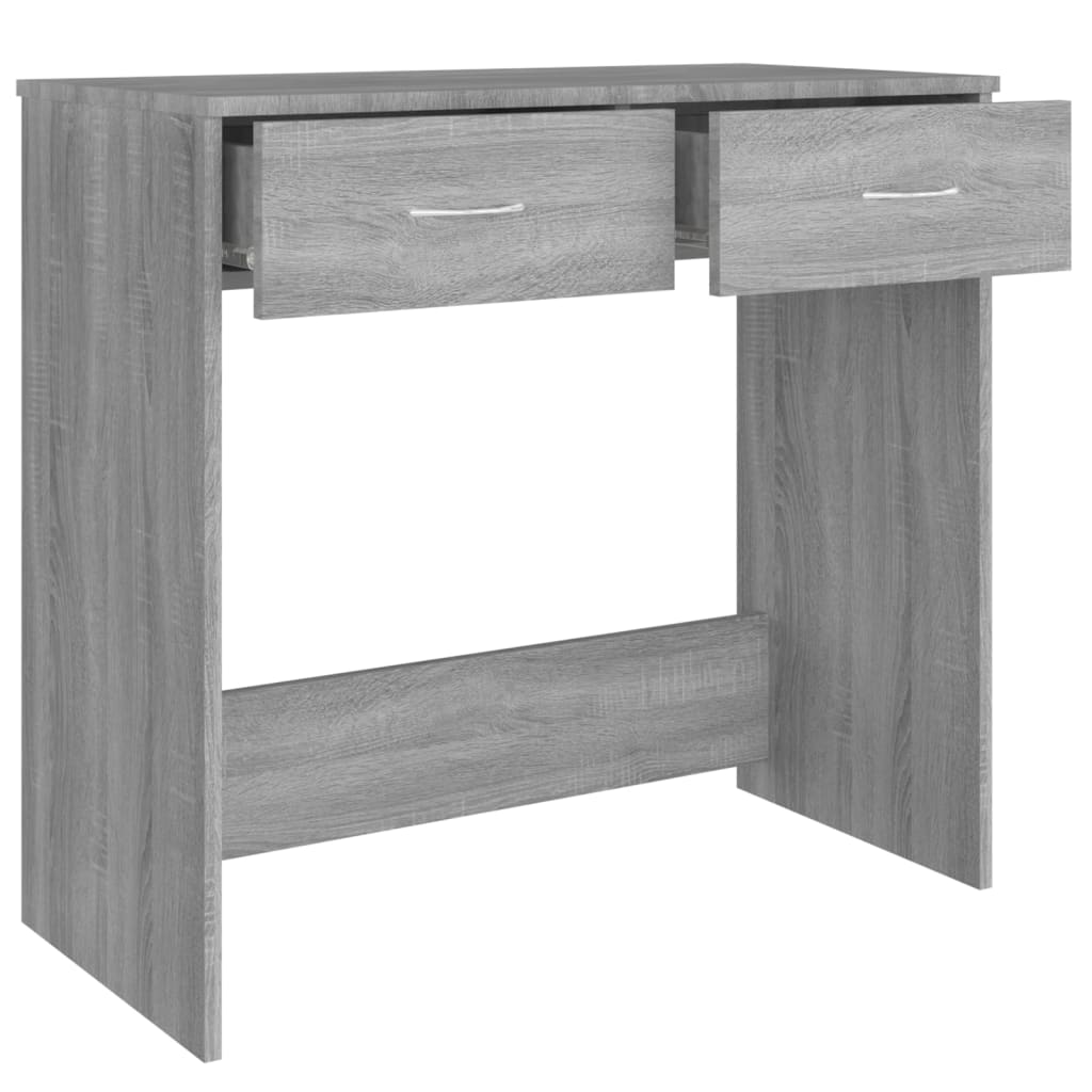Schreibtisch Grau Sonoma 80x40x75 cm Holzwerkstoff - Pazzar.ch