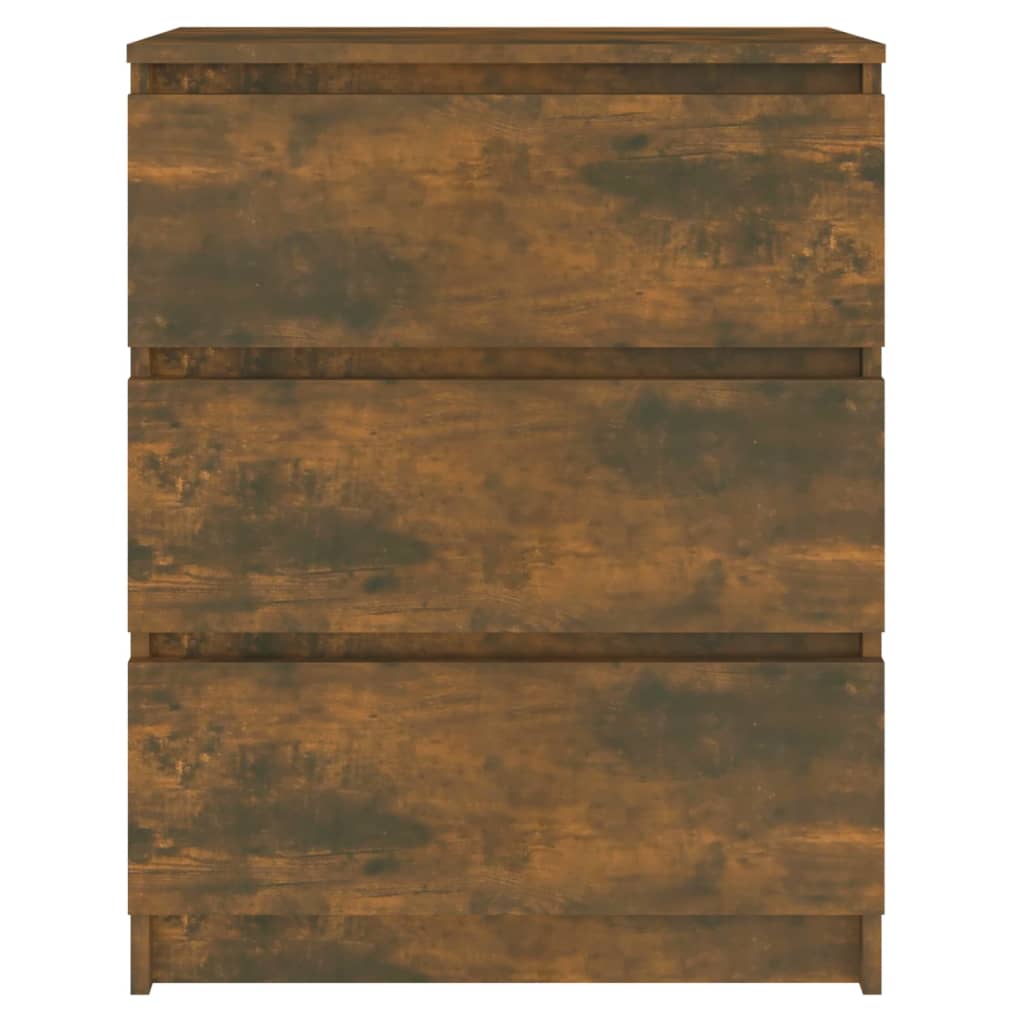 Sideboard Räuchereiche 60x35x76 cm Holzwerkstoff - Pazzar.ch
