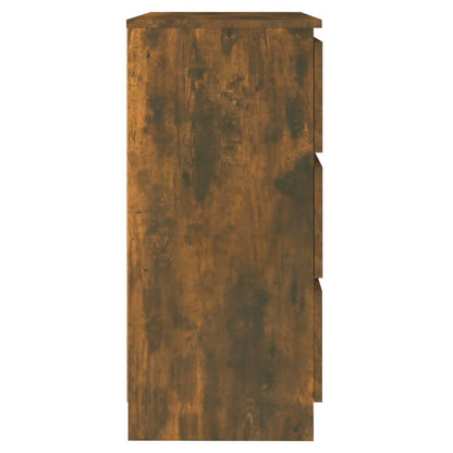 Sideboard Räuchereiche 60x35x76 cm Holzwerkstoff - Pazzar.ch