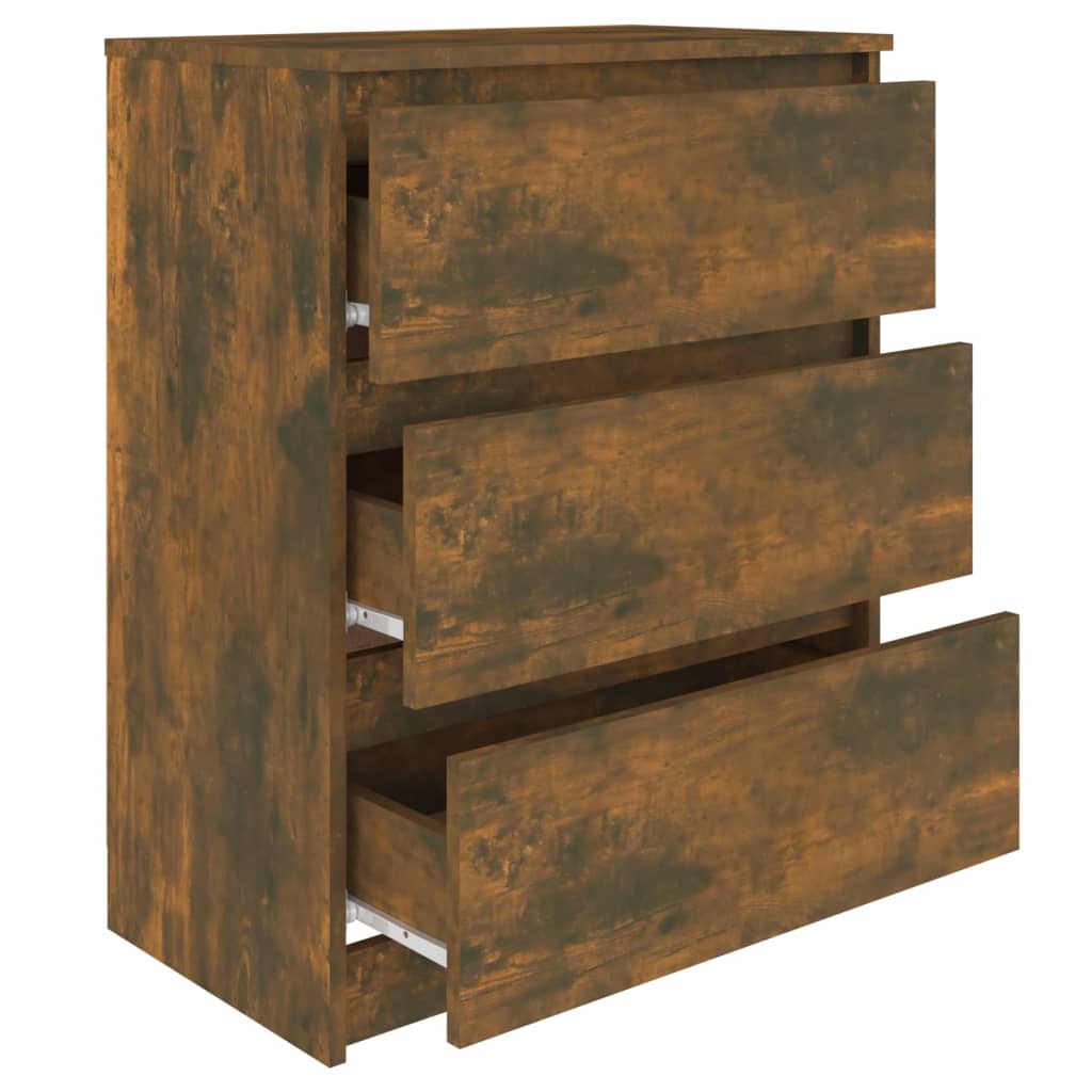 Sideboard Räuchereiche 60x35x76 cm Holzwerkstoff - Pazzar.ch