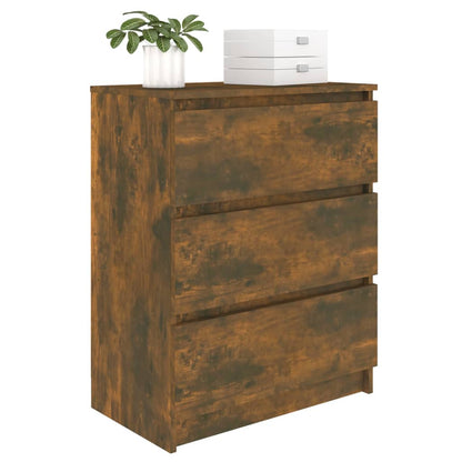 Sideboard Räuchereiche 60x35x76 cm Holzwerkstoff - Pazzar.ch