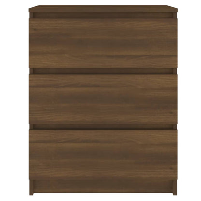 Sideboard Braun Eichen-Optik 60x35x76 cm Holzwerkstoff - Pazzar.ch