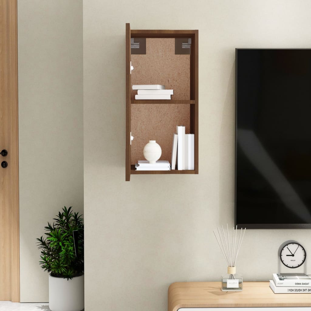 TV-Schrank Braun Eichen-Optik 30,5x30x60 cm Holzwerkstoff - Pazzar.ch