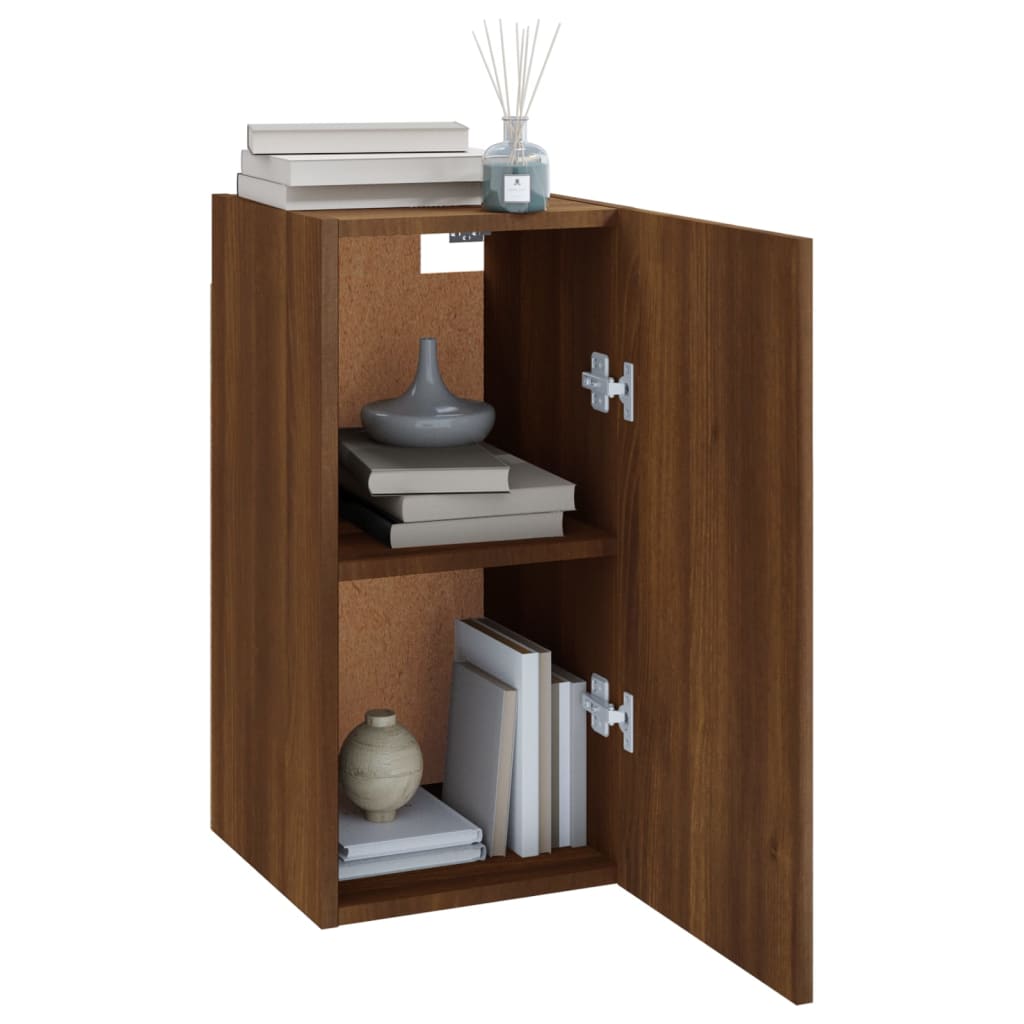 TV-Schrank Braun Eichen-Optik 30,5x30x60 cm Holzwerkstoff - Pazzar.ch