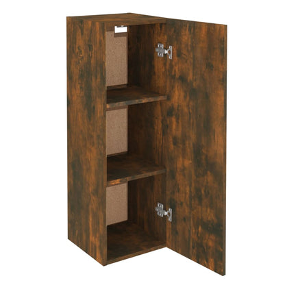 TV-Schrank Räuchereiche 30,5x30x90 cm Holzwerkstoff - Pazzar.ch