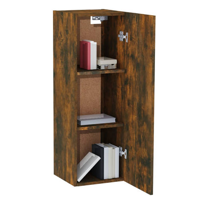 TV-Schrank Räuchereiche 30,5x30x90 cm Holzwerkstoff - Pazzar.ch