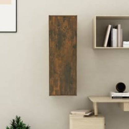 TV-Schrank Räuchereiche 30,5x30x90 cm Holzwerkstoff - Pazzar.ch