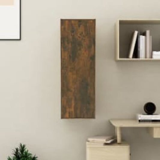 TV-Schrank Räuchereiche 30,5x30x90 cm Holzwerkstoff - Pazzar.ch