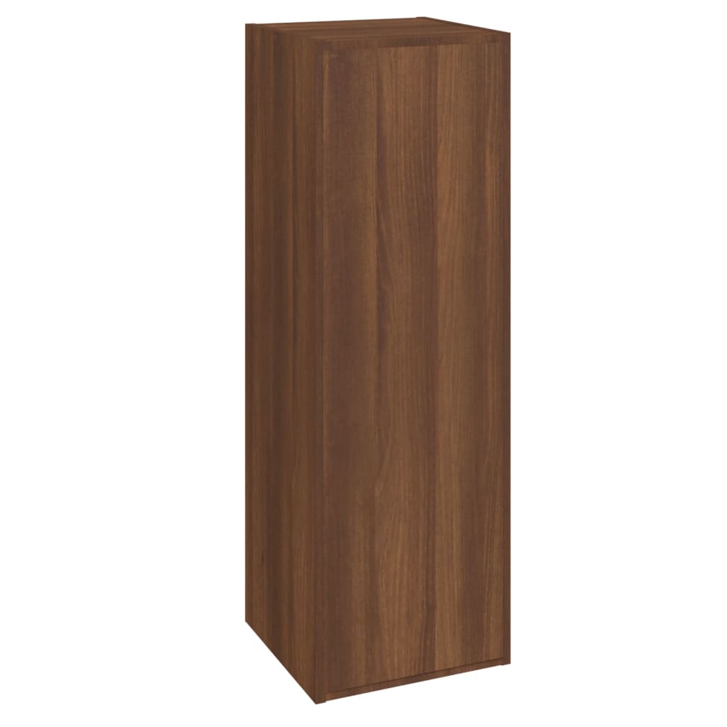 TV-Schränke 2 Stk. Braun Eichen-Optik 30,5x30x90 Holzwerkstoff - Pazzar.ch