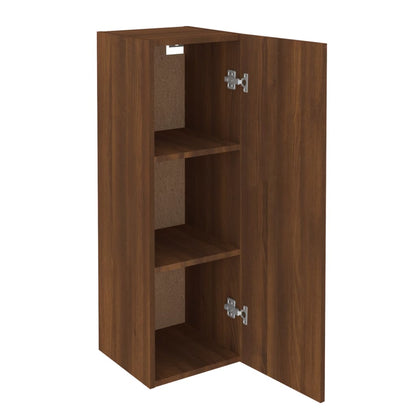 TV-Schränke 2 Stk. Braun Eichen-Optik 30,5x30x90 Holzwerkstoff - Pazzar.ch