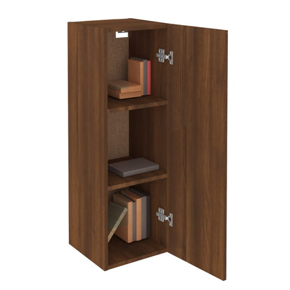 TV-Schränke 2 Stk. Braun Eichen-Optik 30,5x30x90 Holzwerkstoff - Pazzar.ch