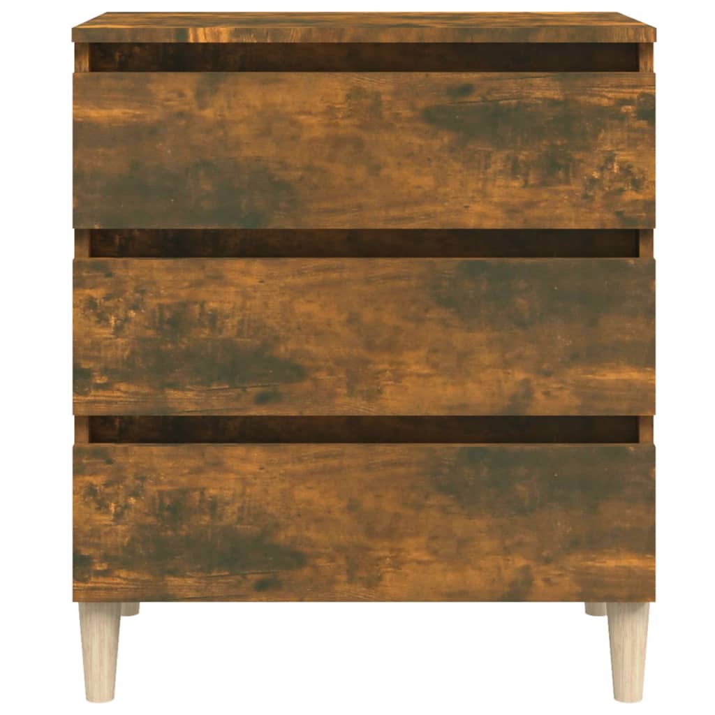 Sideboard Räuchereiche 60x35x69 cm Holzwerkstoff - Pazzar.ch