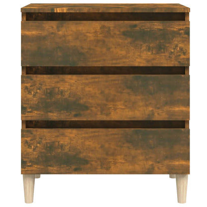 Sideboard Räuchereiche 60x35x69 cm Holzwerkstoff - Pazzar.ch