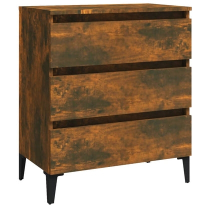 Sideboard Räuchereiche 60x35x69 cm Holzwerkstoff - Pazzar.ch