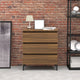 Sideboard Braun Eichen-Optik 60x35x69 cm Holzwerkstoff