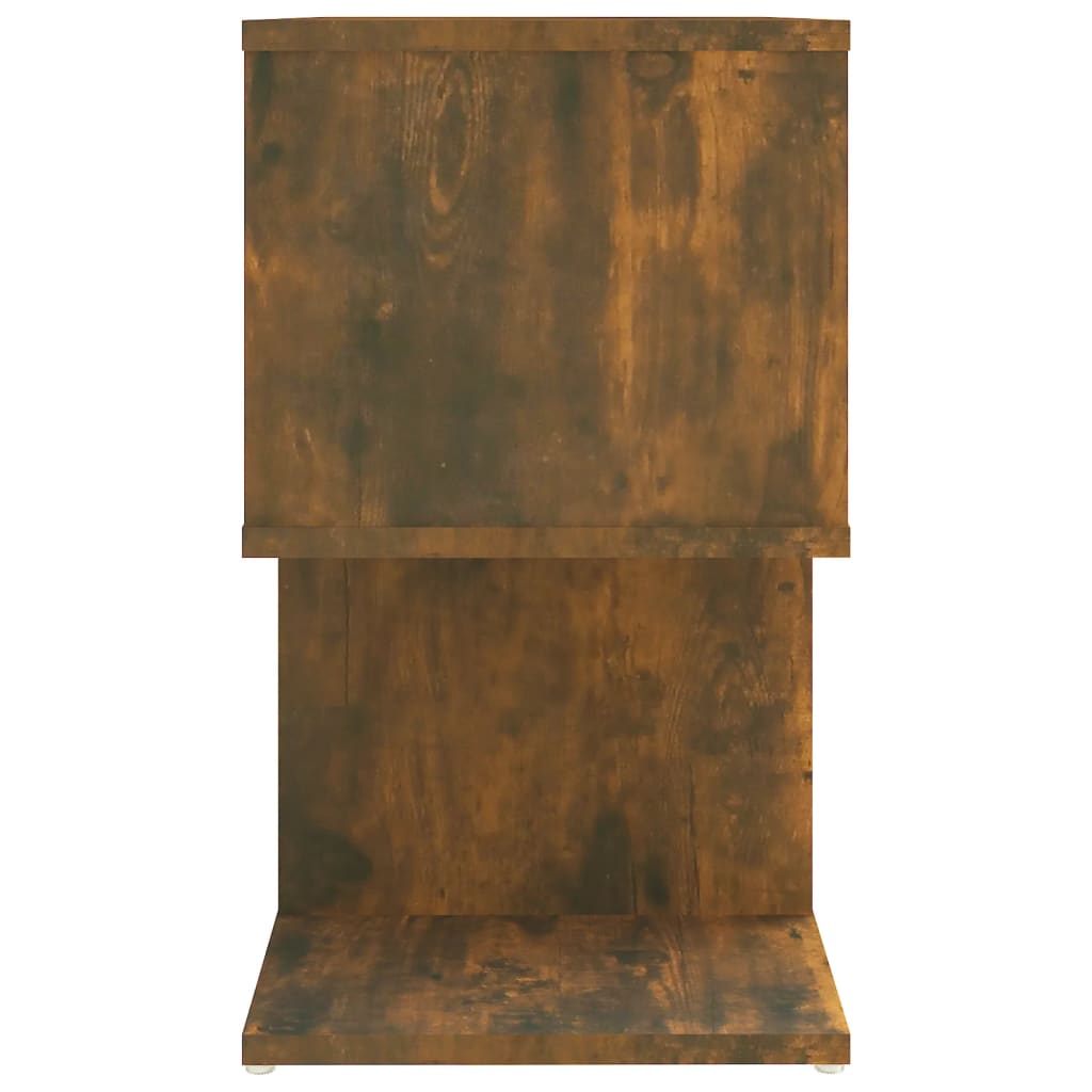 Nachttisch Räuchereiche 50x30x51,5 cm Holzwerkstoff - Pazzar.ch
