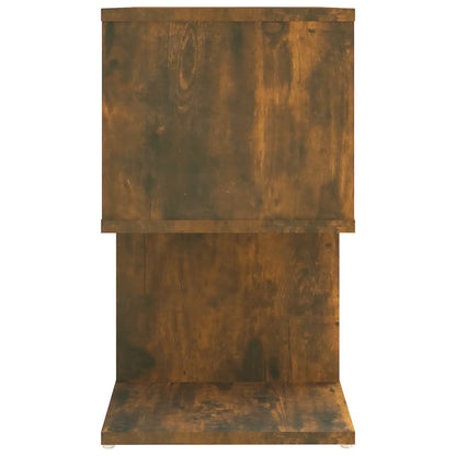 Nachttisch Räuchereiche 50x30x51,5 cm Holzwerkstoff - Pazzar.ch