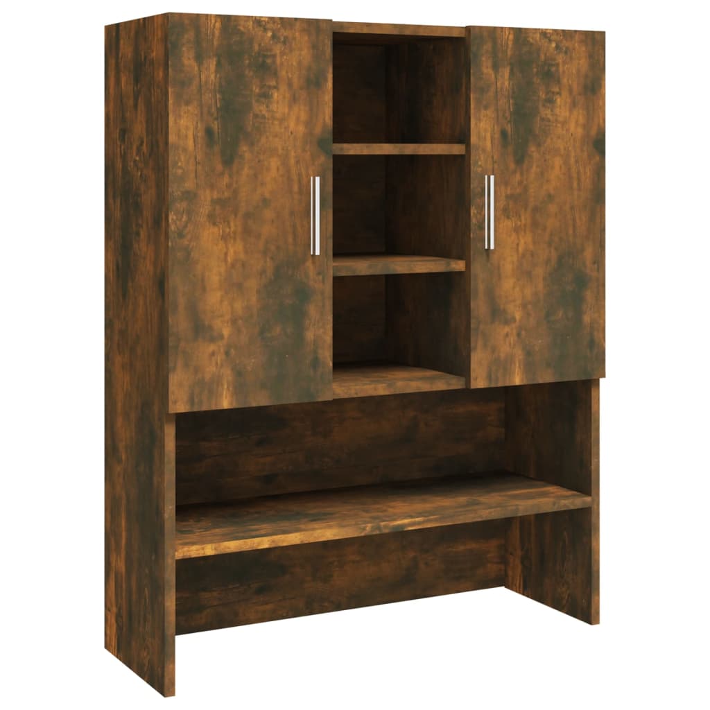 Waschmaschinenschrank Räuchereiche 70,5x25,5x90 cm - Pazzar.ch