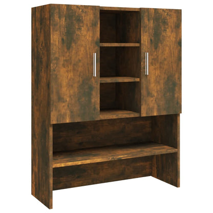 Waschmaschinenschrank Räuchereiche 70,5x25,5x90 cm - Pazzar.ch