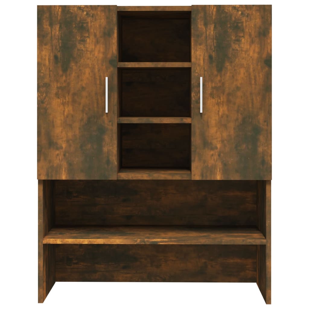 Waschmaschinenschrank Räuchereiche 70,5x25,5x90 cm - Pazzar.ch