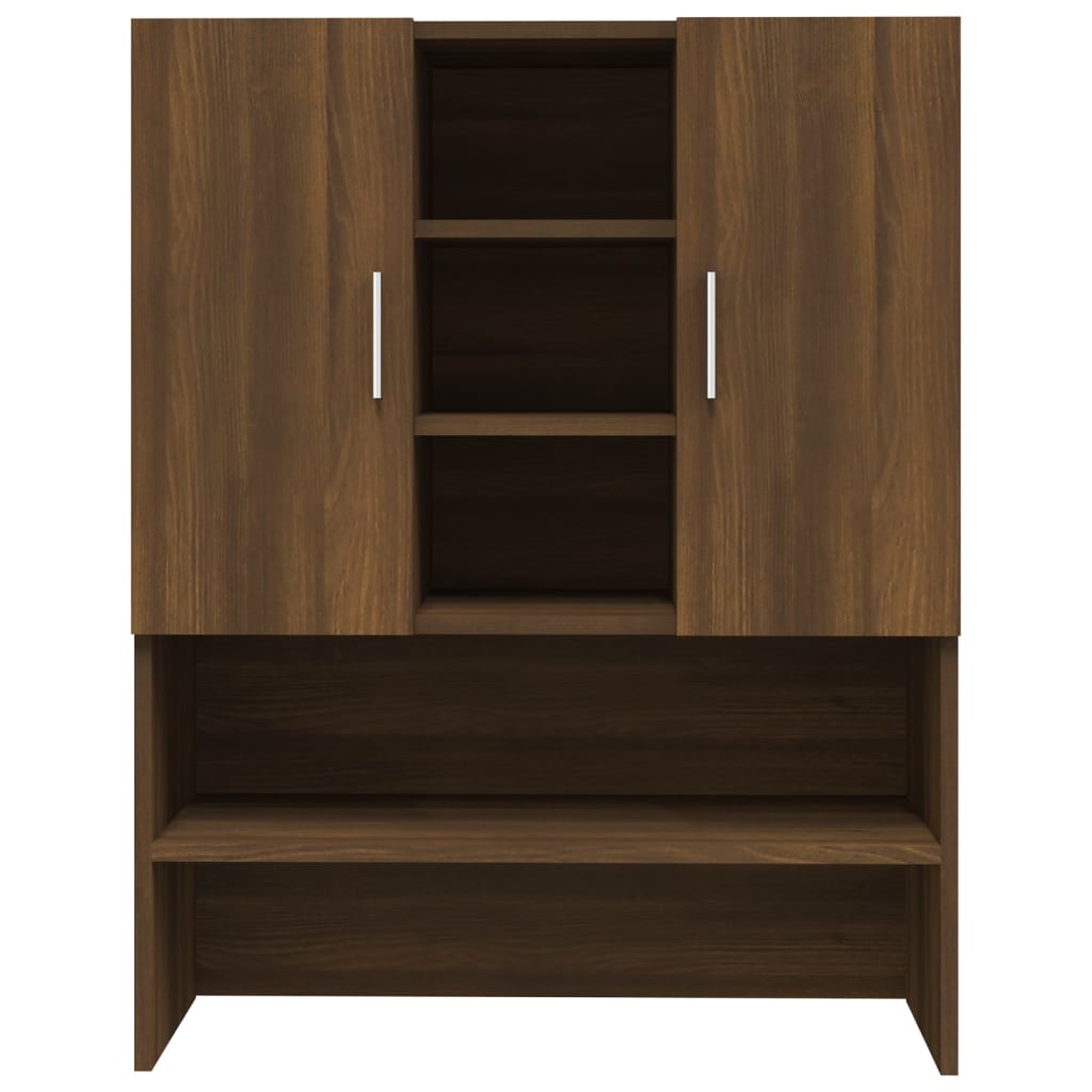 Waschmaschinenschrank Braun Eichen-Optik 70,5x25,5x90 cm - Pazzar.ch