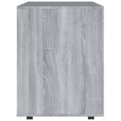 Rollschrank Grau Sonoma 60x53x72 cm Holzwerkstoff - Pazzar.ch