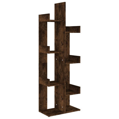 Bücherschrank 48x25,5x140 cm Räuchereiche Holzwerkstoff - Pazzar.ch