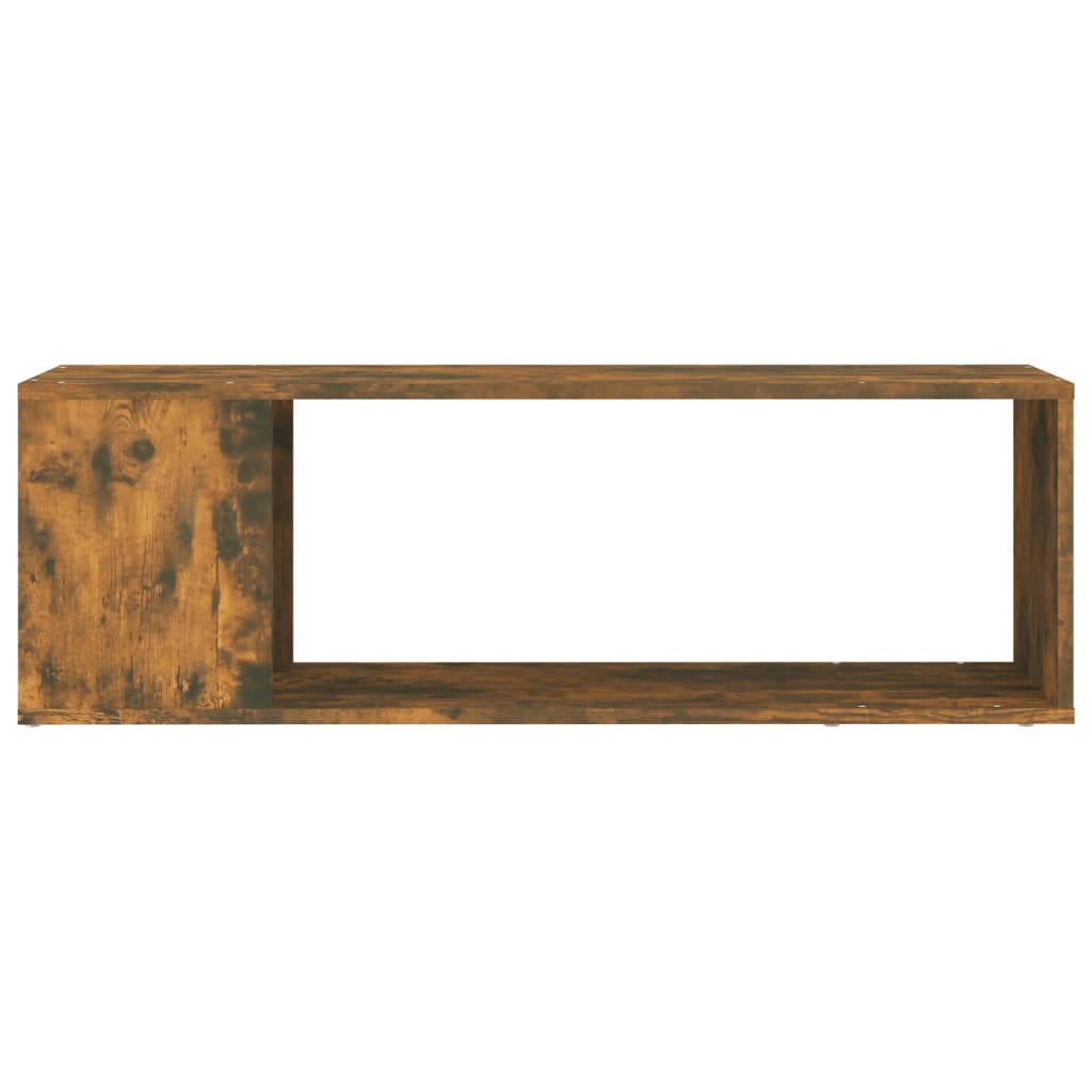 TV-Schrank Räuchereiche 100x24x32 cm Holzwerkstoff - Pazzar.ch