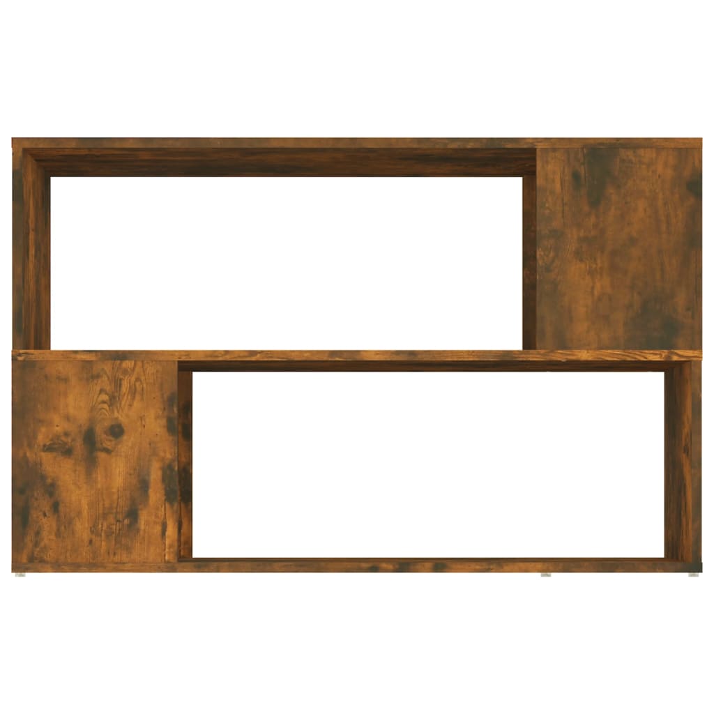 Bücherregal Räuchereiche 100x24x63 cm Holzwerkstoff