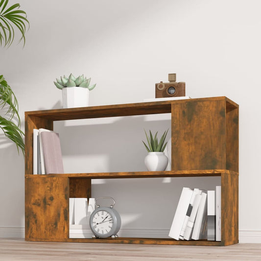 Bücherregal Räuchereiche 100x24x63 cm Holzwerkstoff - Pazzar.ch