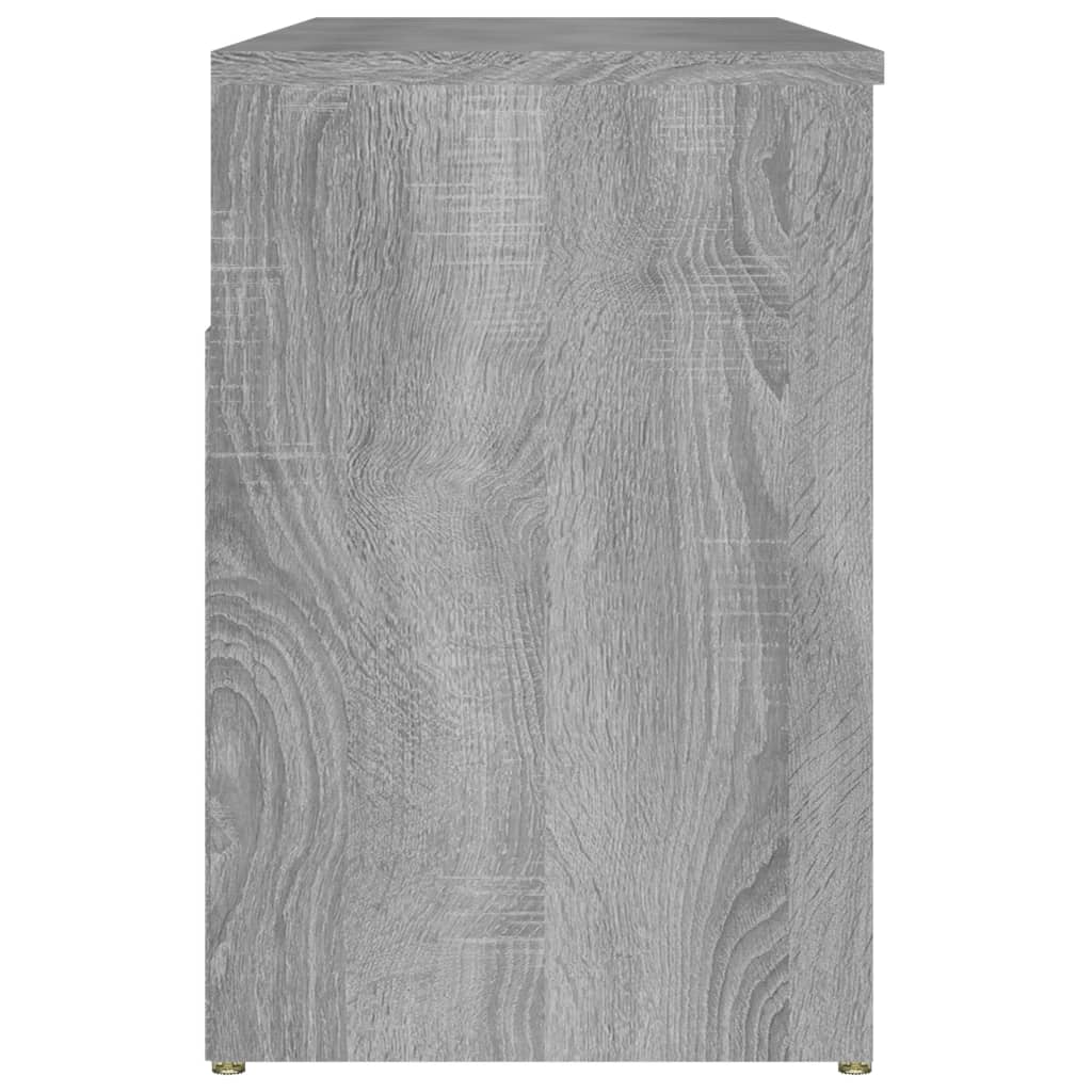 Schuhbank Grau Sonoma 105x30x45 cm Holzwerkstoff - Pazzar.ch