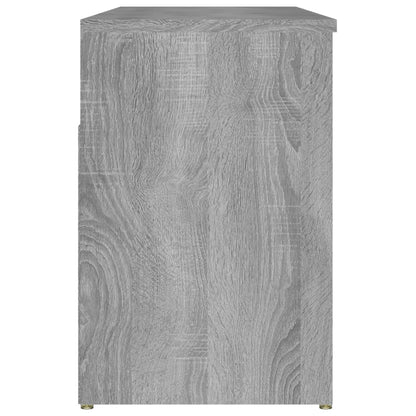 Schuhbank Grau Sonoma 105x30x45 cm Holzwerkstoff - Pazzar.ch