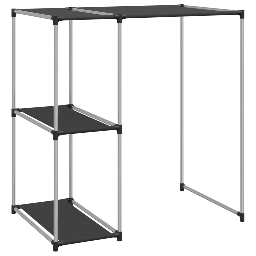 Waschmaschinenregal Schwarz 87x55x90,5 cm Eisen - Pazzar.ch