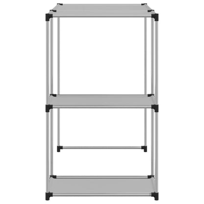 Waschmaschinenregal Grau 87x55x90,5 cm Eisen - Pazzar.ch