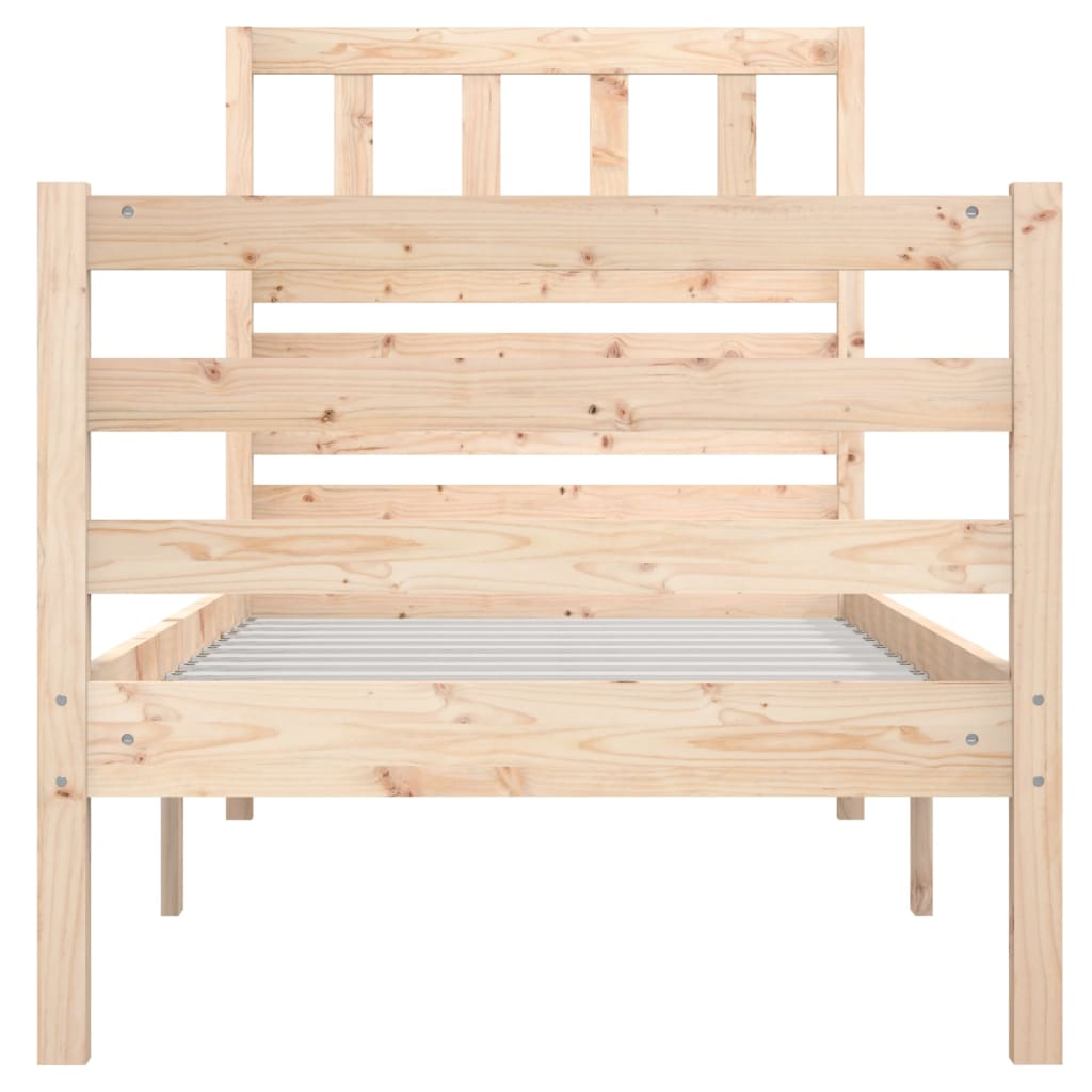 Massivholzbett 75x190 cm - Pazzar.ch