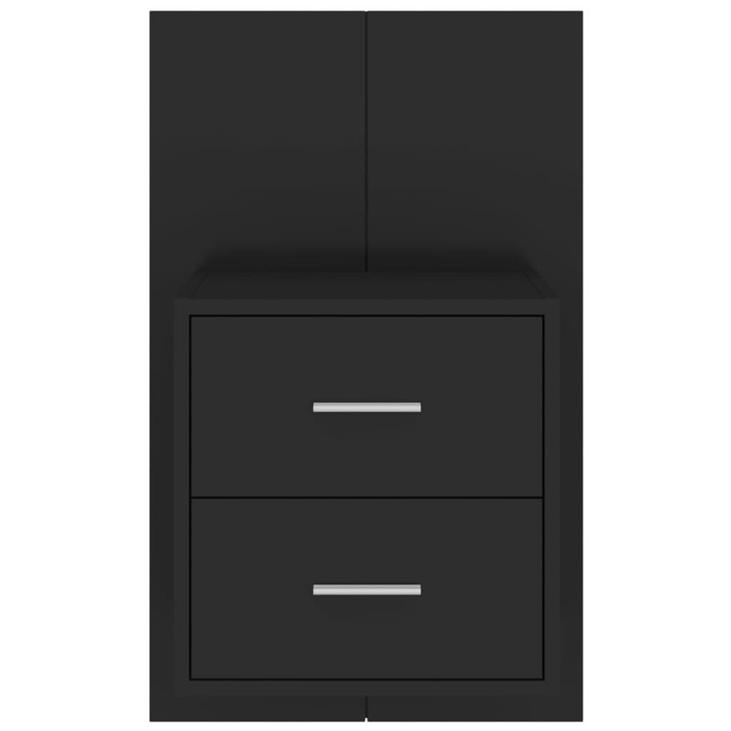 Wand-Nachttisch Schwarz - Pazzar.ch