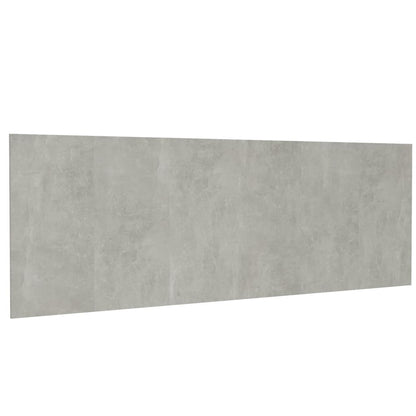 Kopfteil Betongrau 240x1,5x80 cm Holzwerkstoff - Pazzar.ch