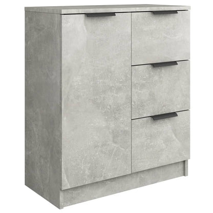 Sideboard Betongrau 60x30x70 cm Holzwerkstoff - Pazzar.ch