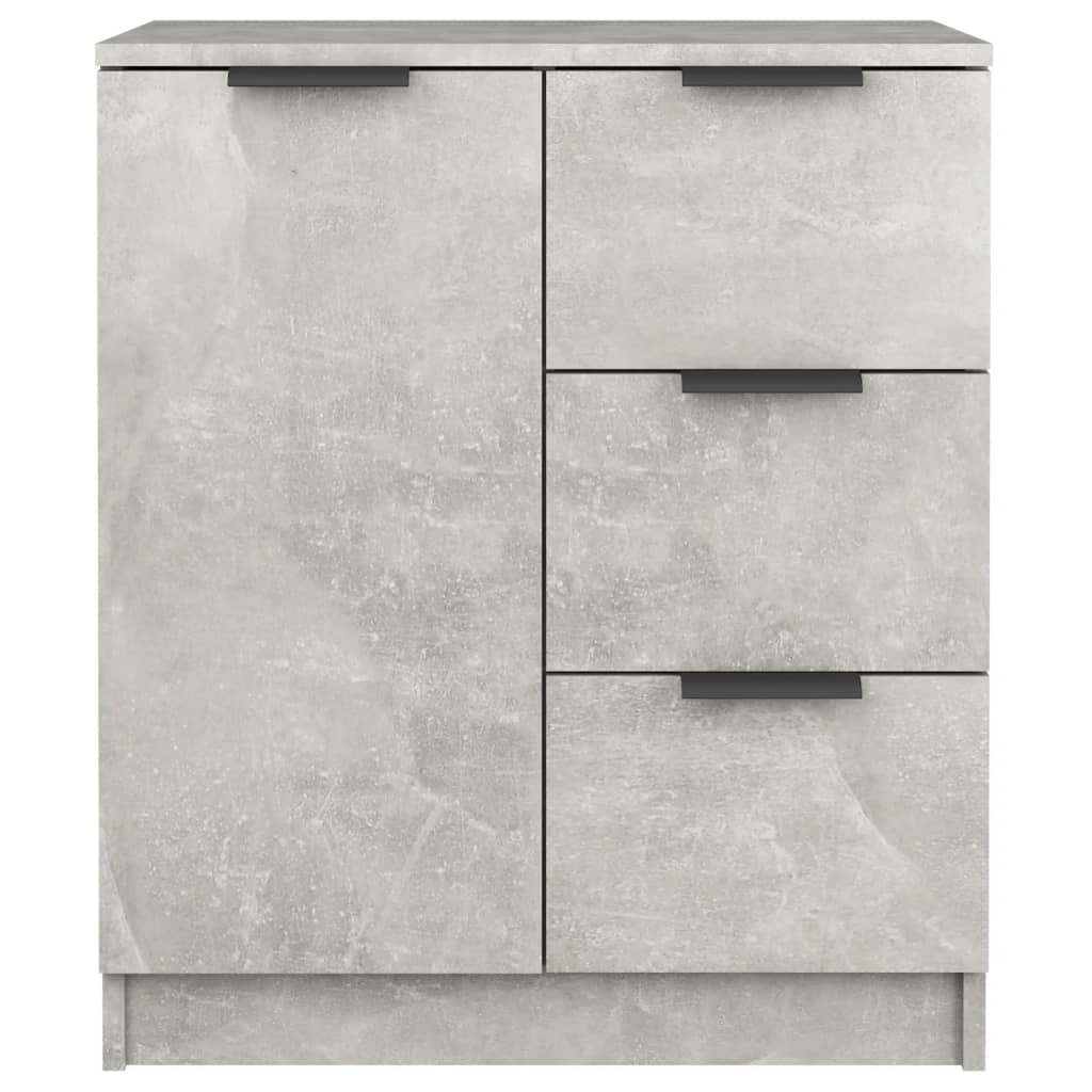 Sideboard Betongrau 60x30x70 cm Holzwerkstoff - Pazzar.ch