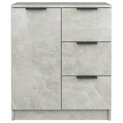 Sideboard Betongrau 60x30x70 cm Holzwerkstoff - Pazzar.ch
