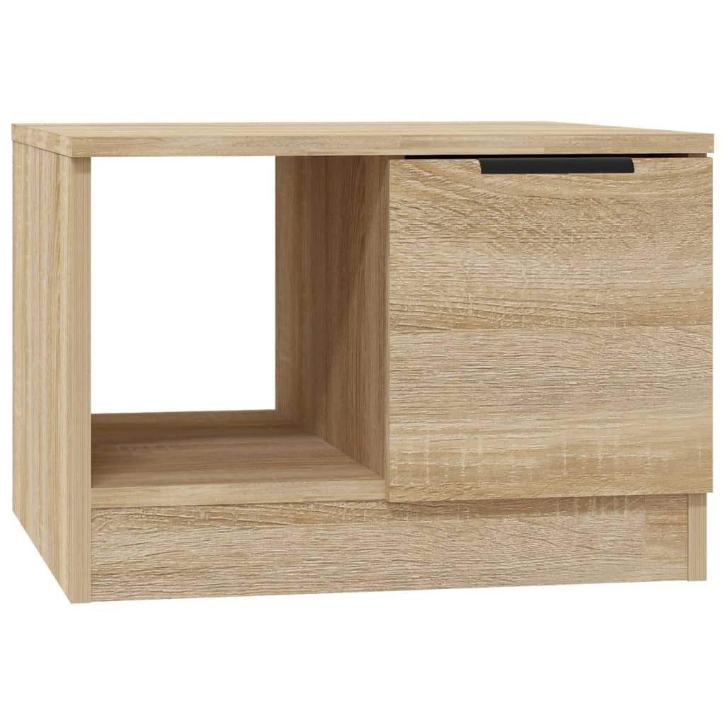 Couchtisch Sonoma-Eiche 50x50x36 cm Holzwerkstoff - Pazzar.ch